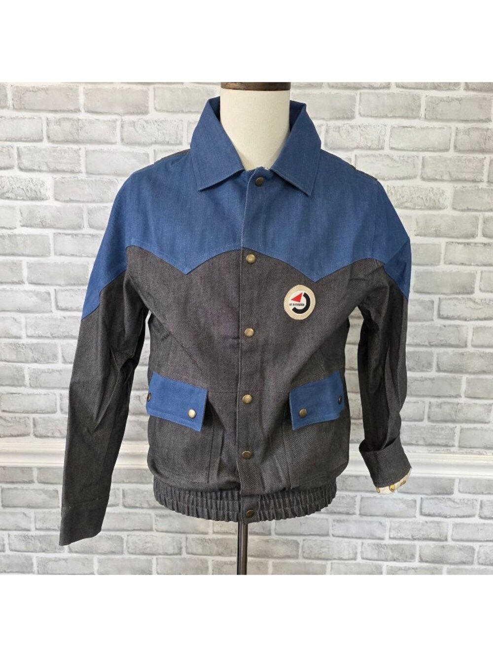 Marty McFly Denim Jacket Back to the Future 1985 Halloween Costume NWOT XS